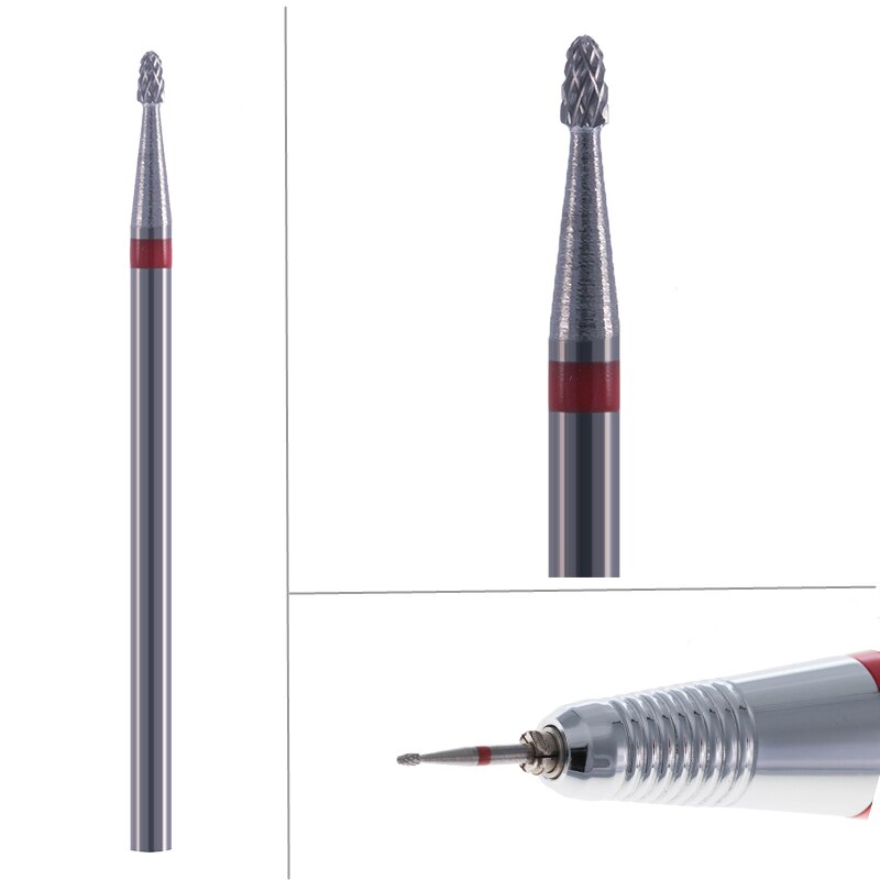 Maohang Carbide Nozzle Nail Boren Mill Cutter Cuticle Schoon Gereedschap Voor Elektrische Pedicure Manicure Machine