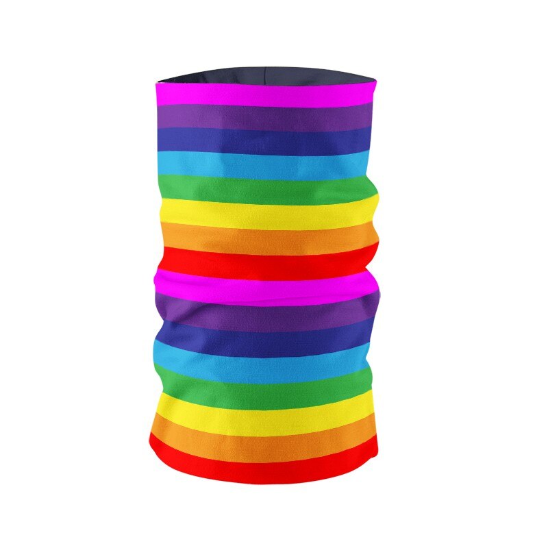 Pañuelo para la cabeza con estampado colorido para mujer, Bandana de compresión a prueba de viento para exteriores, pañuelos suaves mágicos multifuncionales de de verano: Style3