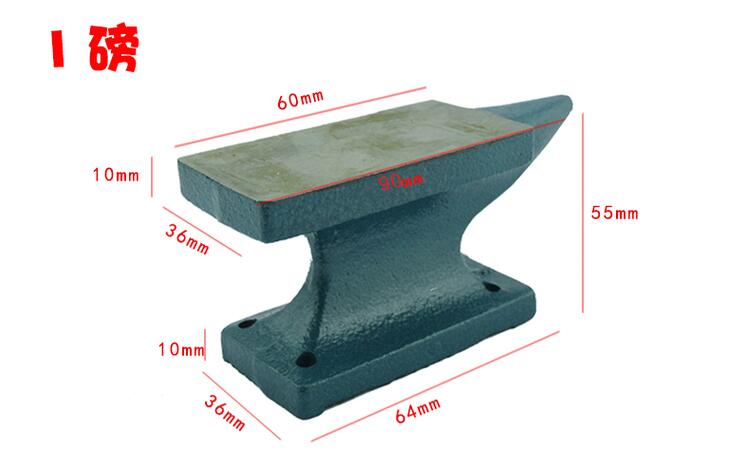 Yunque Herrero forjado joyero herrería herramientas y equipos de joyería: 1LB