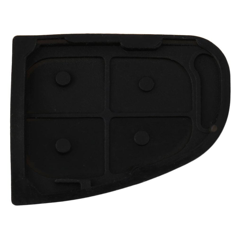 4 Button Rubber Pad Key Fob Skin Replacement For Jaguar Remote Smart Key