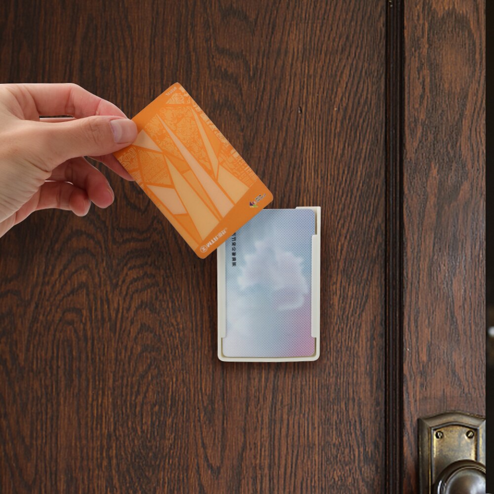Bil organisationskort sleeve til forrude glas tag holdbart id ic kortholder sucker card holder