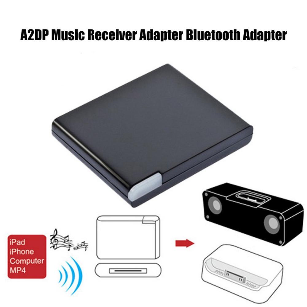 1pcs Bluetooth A2DP Music Receiver Adapter for iPod For iPhone 30-Pin Dock Speaker Worldwide