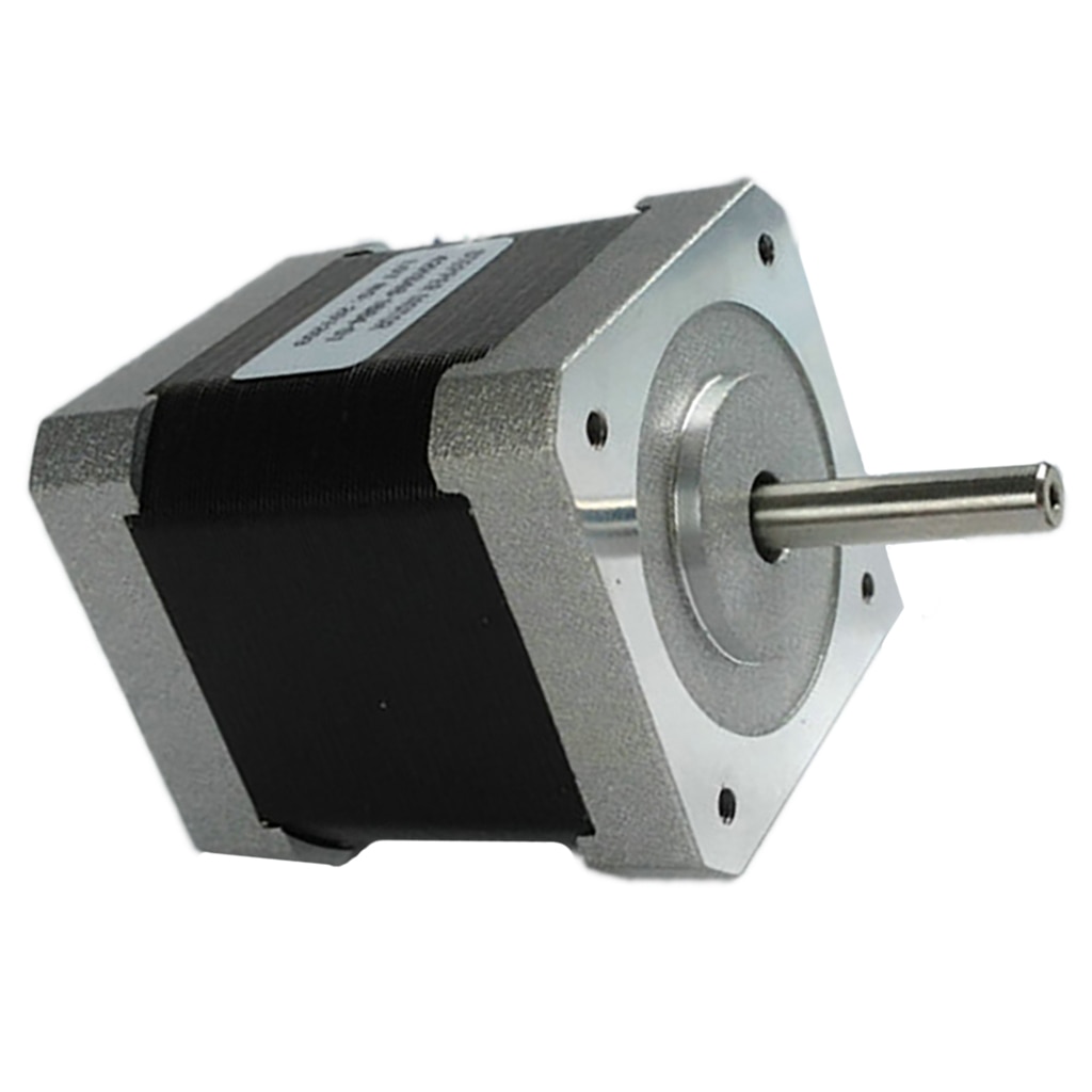 Motor paso a paso de dos fases de 42mm, 6 V/1.2A 1500 RPM, ángulo de paso de 1,8 grados con 4 cables para impresora 3D Nema17, CNC