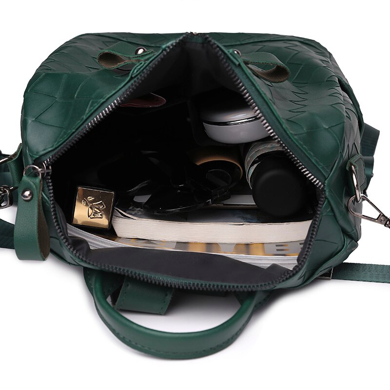 Rugzak Vrouwen Koreaanse Stijl Echt Schouders Schooltas Toevallige Rugzak Rugzak Voor Tiener Meisjes Reistas