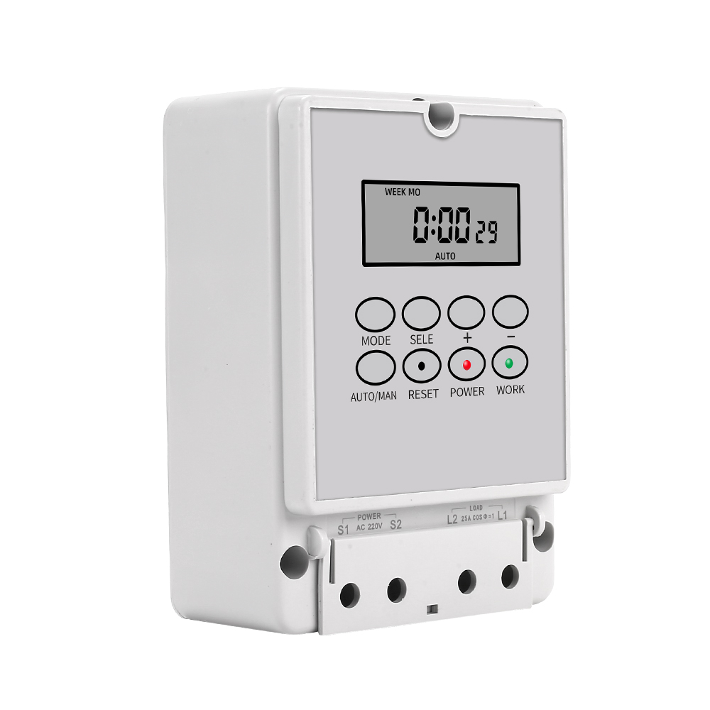 Digital School Bell Timer Switch ZTY-08 Intelligent Microcomputer Auto Bell Ring Controller 220V 80 groups Programmable Time