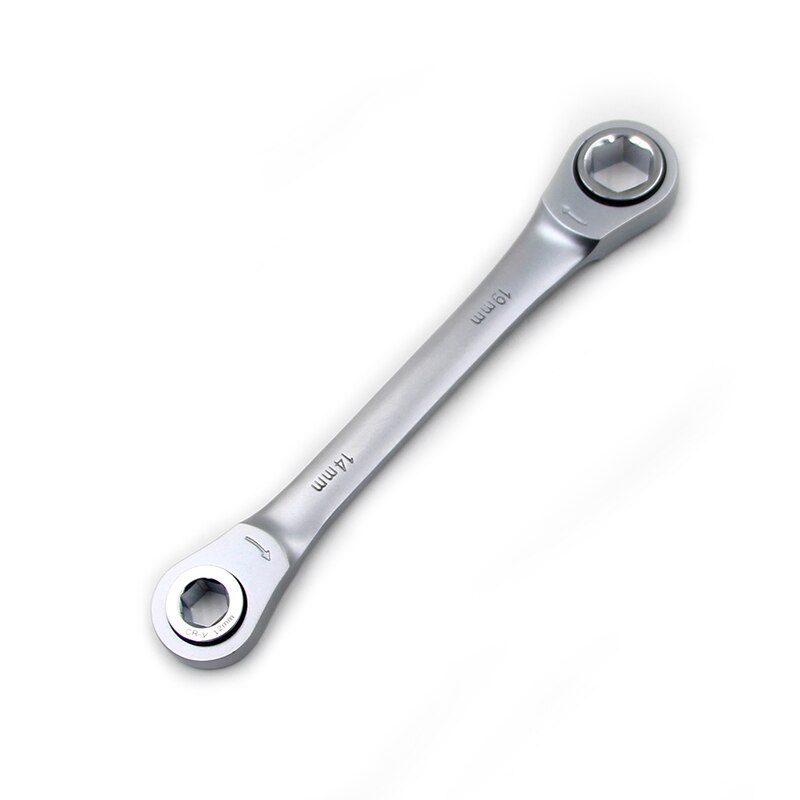 7 in 1 Double Head Reversible Ratchet Combination Spanner Set Mechanic Universal Socket Set Wrench Tool Ratchet Wrench