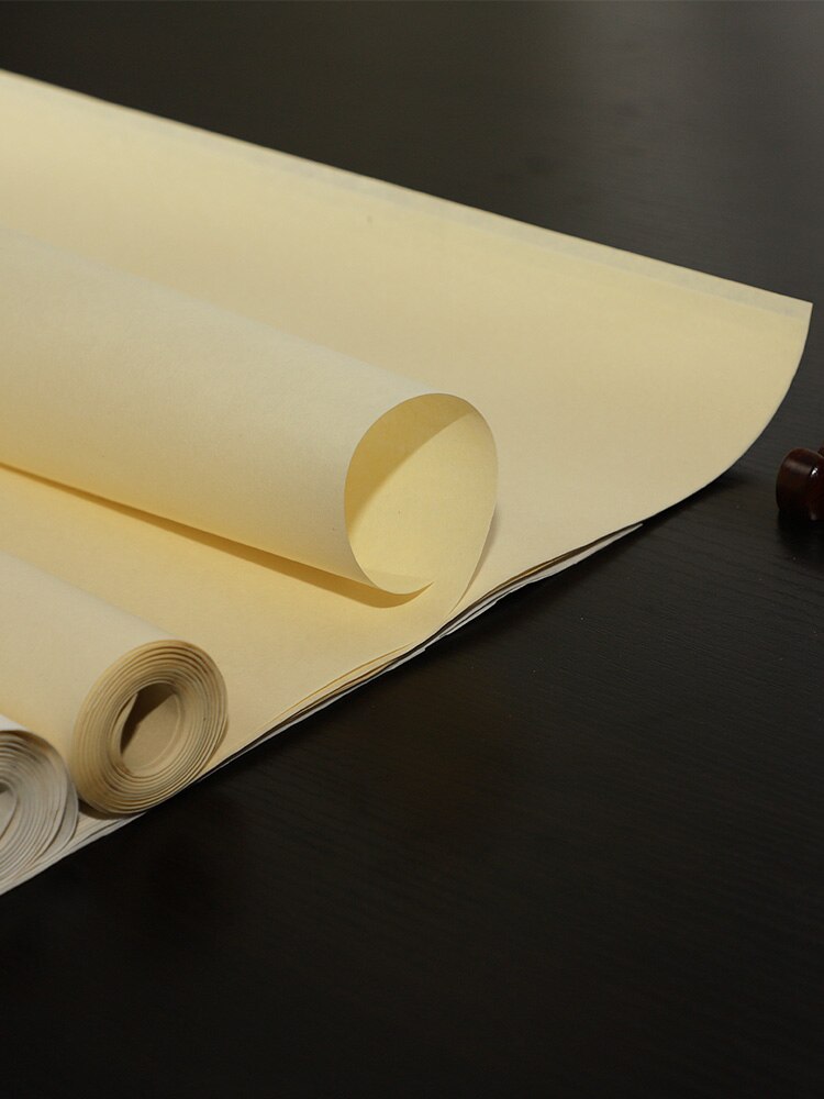 Papel Xuan de Mica perlada, papel grueso de sándalo, papel de arroz adulto, pinturas antiguas de cuatro pies y papel de caligrafía, 10 hojas