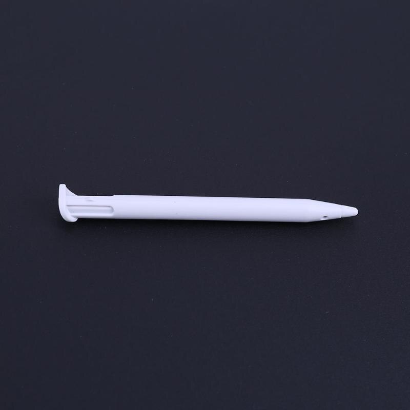 Czarny biały plastik dotykowy rysik dla konsoli Nintendo nowy 2DS LL/2DS XL: biały