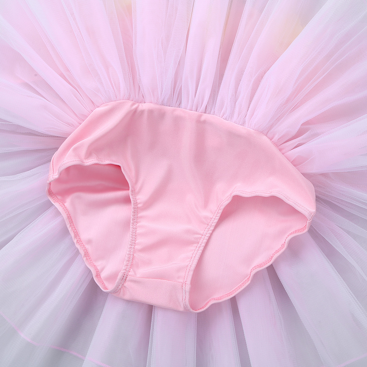 Iiniim-ballerine pour enfants, bretelles épaules dénudées, fleurs 3D, Ballet, danse, gymnastique, justaucorps, robe Tutu