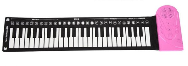 Worlde Easykey.49 Portable Electronic MIDI Keyboard Mini 49-Key USB MIDI Children Controller Electronic Piano