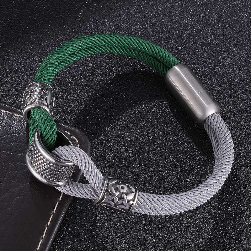 Trendy Handgemachte Milan Seil Einfache Armband Männer Frauen Glück Schnur Armband Hand Jewerly für Freund Freundin SP1100