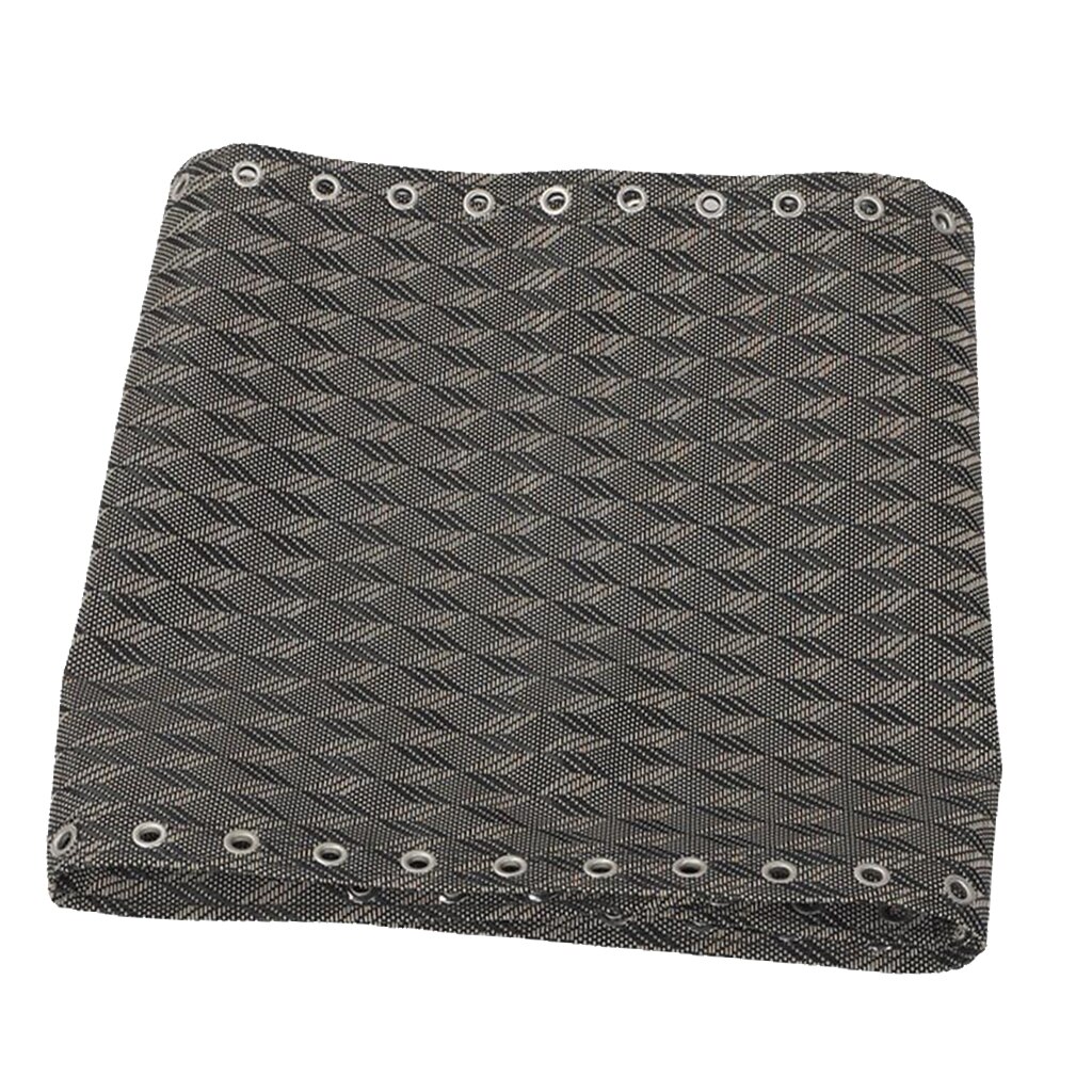 Tela reclinable Universal, tela de malla de repuesto para reclinables, todas las sillas estándar con eslinga, silla de gravedad cero, sofá de salón para Patio: Rhombus- Grey