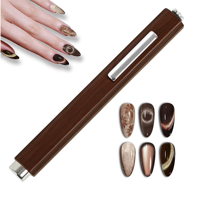 AA20-Kot's oko gwóźdź magnes magnetyczny długopis dla paznokcie Cylindryczny długopis magnetyczny robić domu DIY, salon studio: Default Title