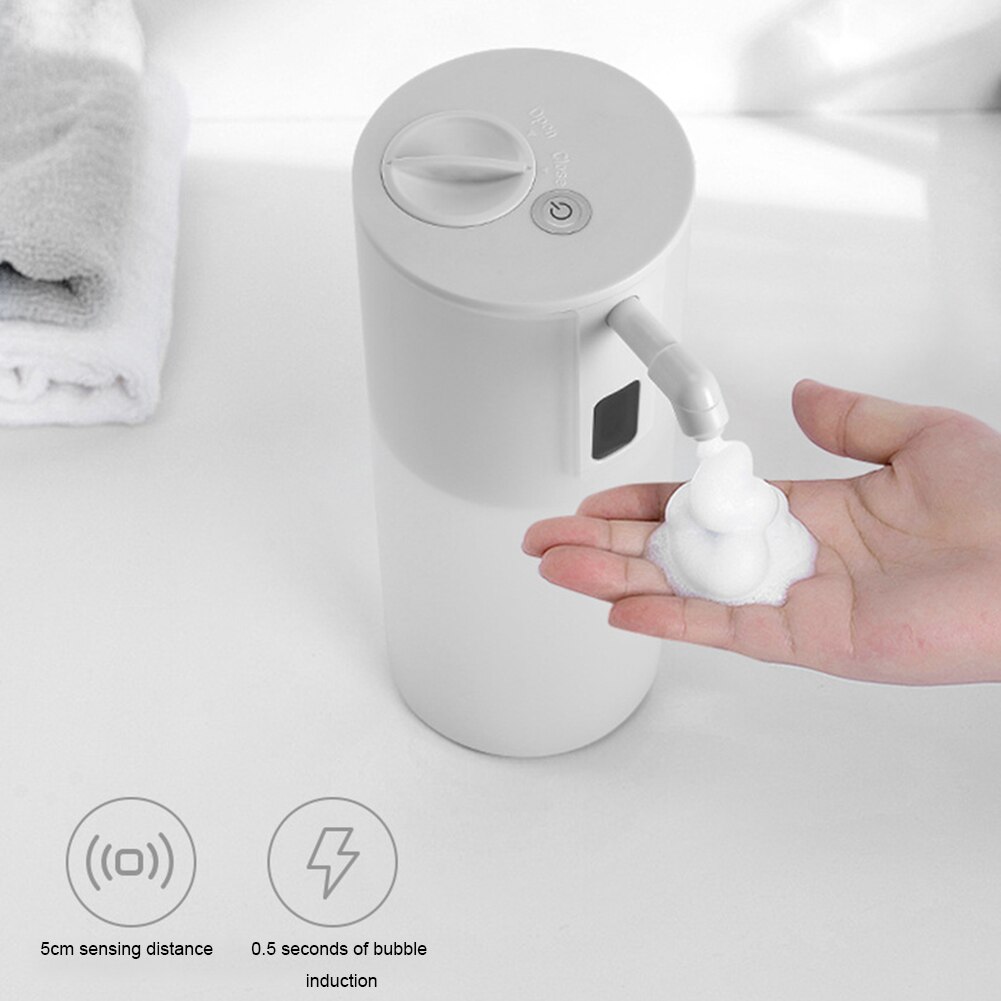 Touchless Automatic Sensor Soap Dispenser USB Charging Home Bathroom Smart Washing Hand Sanitizer Machine Liquid Soap Dispenser