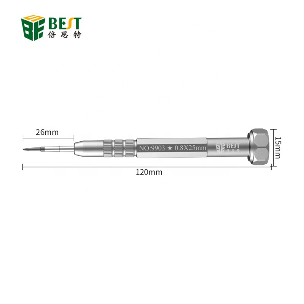 Precision Screwdriver P2 0.8 Pentalobe Y 0.6 Tri Wing 1.5 Phillips 2.5 Cross Head for iPhone Samsung xiaomi Huwei Repair Tool