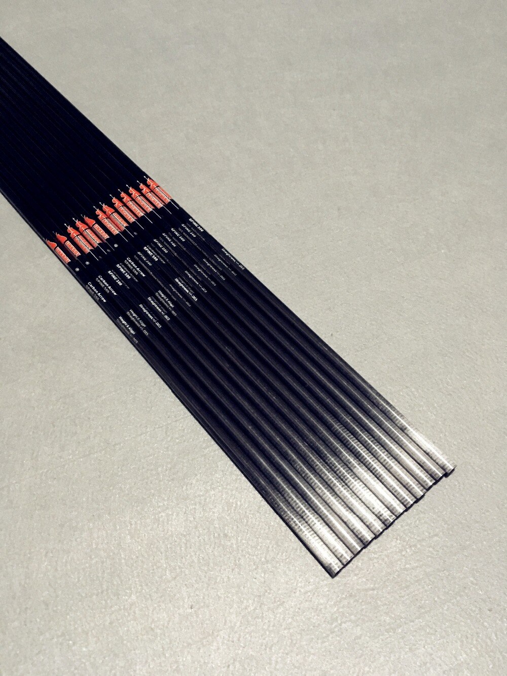 Flèches en carbone pur, colonne vertébrale 300 340 400 500 600, 12 pièces, arc recourbé et composé pour tir à l'arc