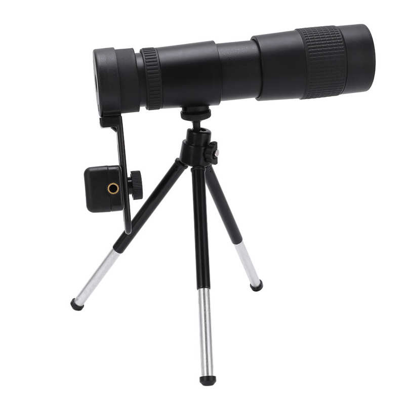 Monocular 10-300X40 Telescope High Magnification Waterproof Adjustable Focal Length for Traveling for Traveler for Camping