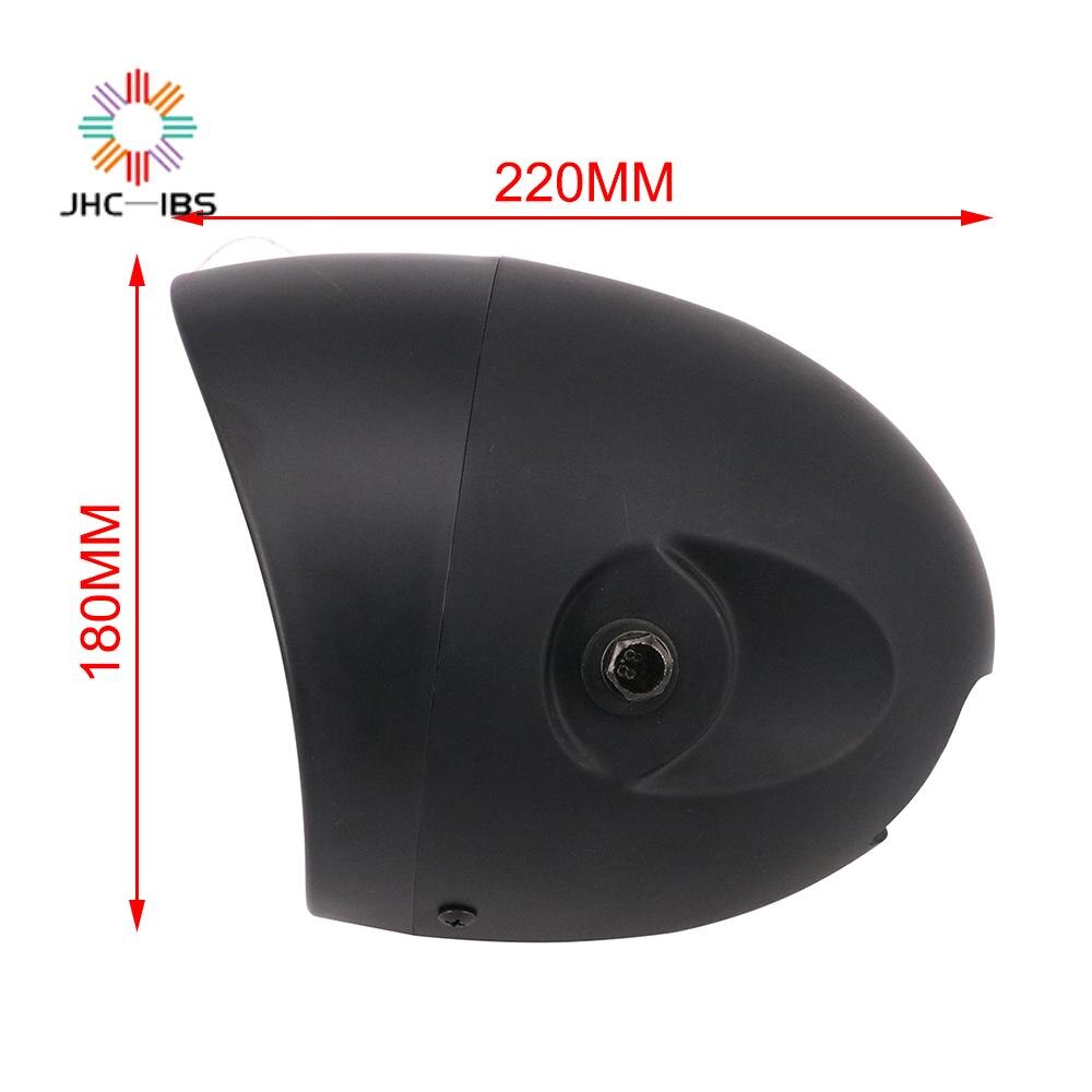 Motorcycle Universal 12V Retro Front Headlight Headlamp For Harley Touring Chopper Bobber Triumph Custom off-road Cafe Racer