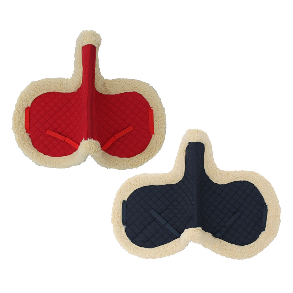 Horse English Western SADDLE Anti - Slip Fleece Pad