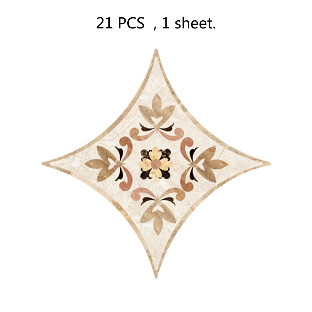 Tile Stickers Self Adhesive Diagonal Sticker Tile Floor Wall Stickers Tile Sticker Bathroom Tiles 3D Decals Home Decor
