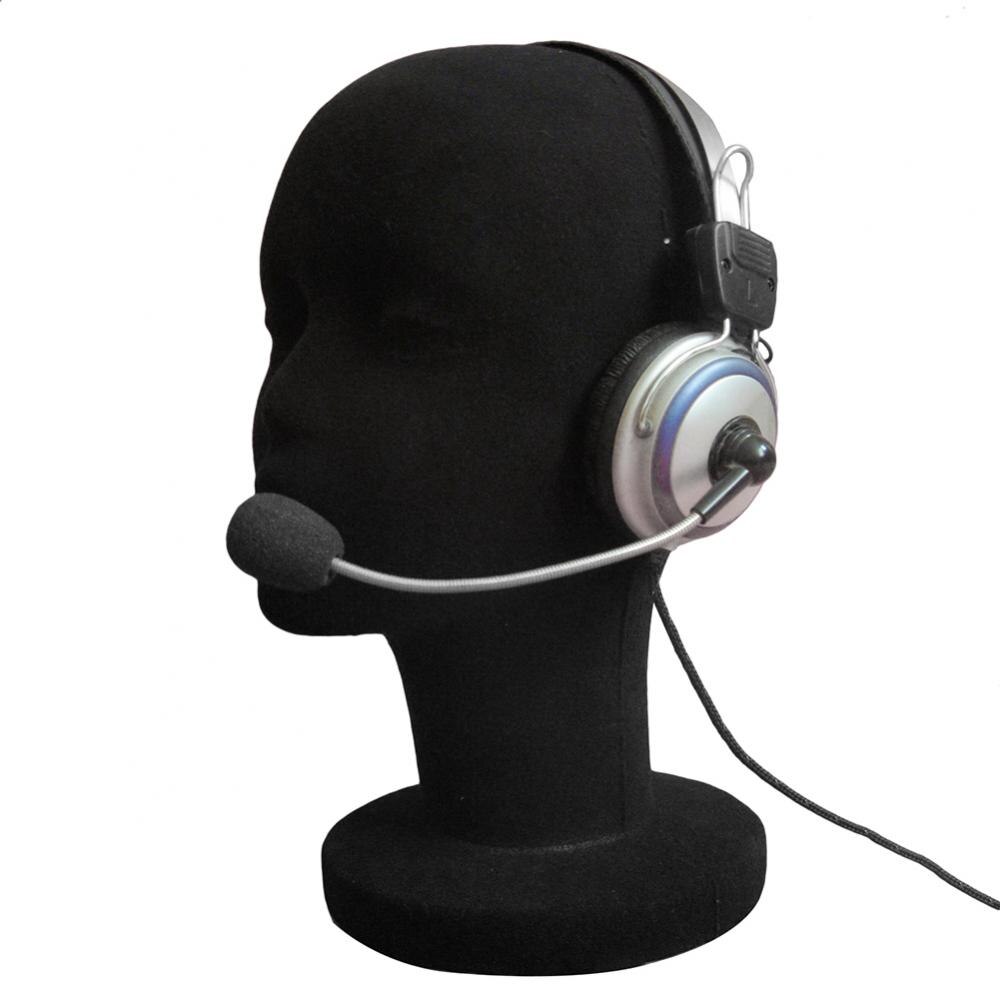 Foam Female Mannequin Head Multi-Use Lightweight Manikin Headset Model Wig Hair Display Stand For Barbershop Shopping Mall