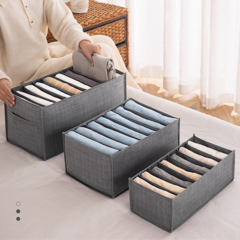 Stoff Schlafzimmer Schrank Organizer BH T-Shirt Baby Schubladen Organizer Boxen Sparen Kleidung Separator Kleiderschrank Lagerung Organisation