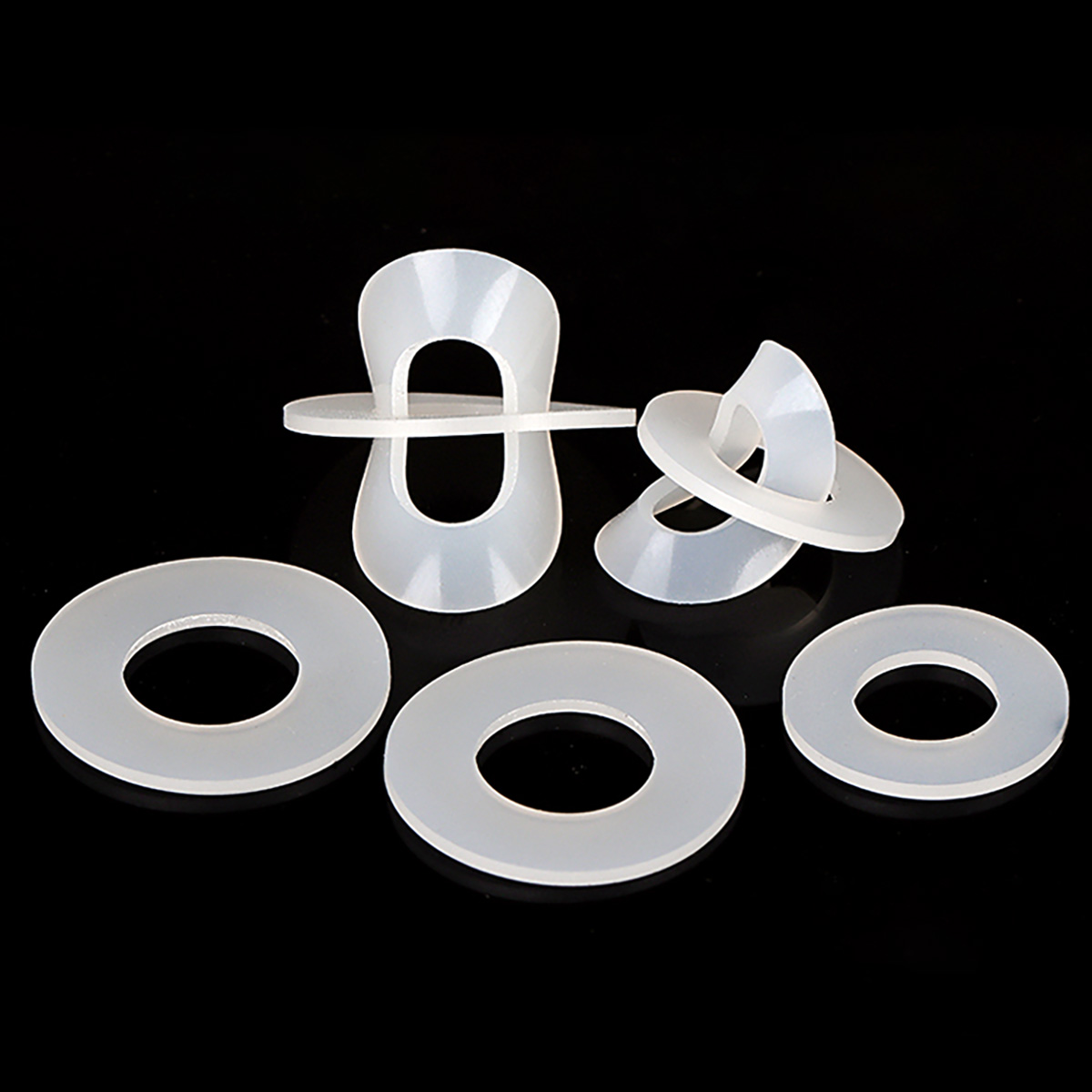 Joint Circulaire en Silicone Souple et Étanche pour Banc, Anneau de Haute Température
