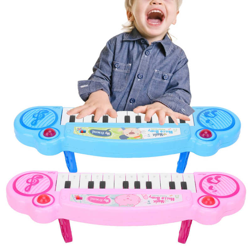 Elektronische Keyboard Musical Speelgoed 37 Toetsen Electone Met Microfoon Educatief Elektronische Piano Speelgoed Voor Kinderen Kids Babies