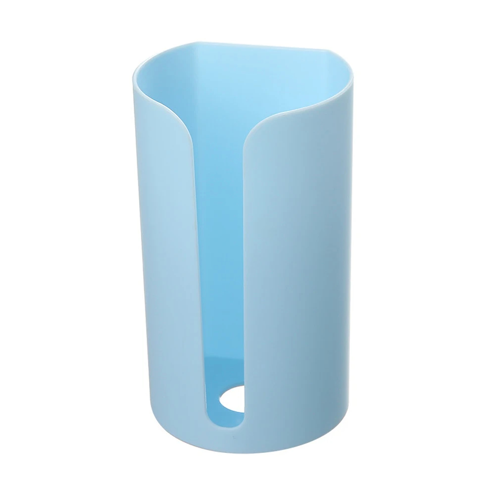 Caja de almacenamiento de bolsas de basura, dispensador de bolsas de basura para cocina, baño, soporte para bolsas de comestibles montado en la pared, contenedor de bolsas de plástico para cocina: YELLOW
