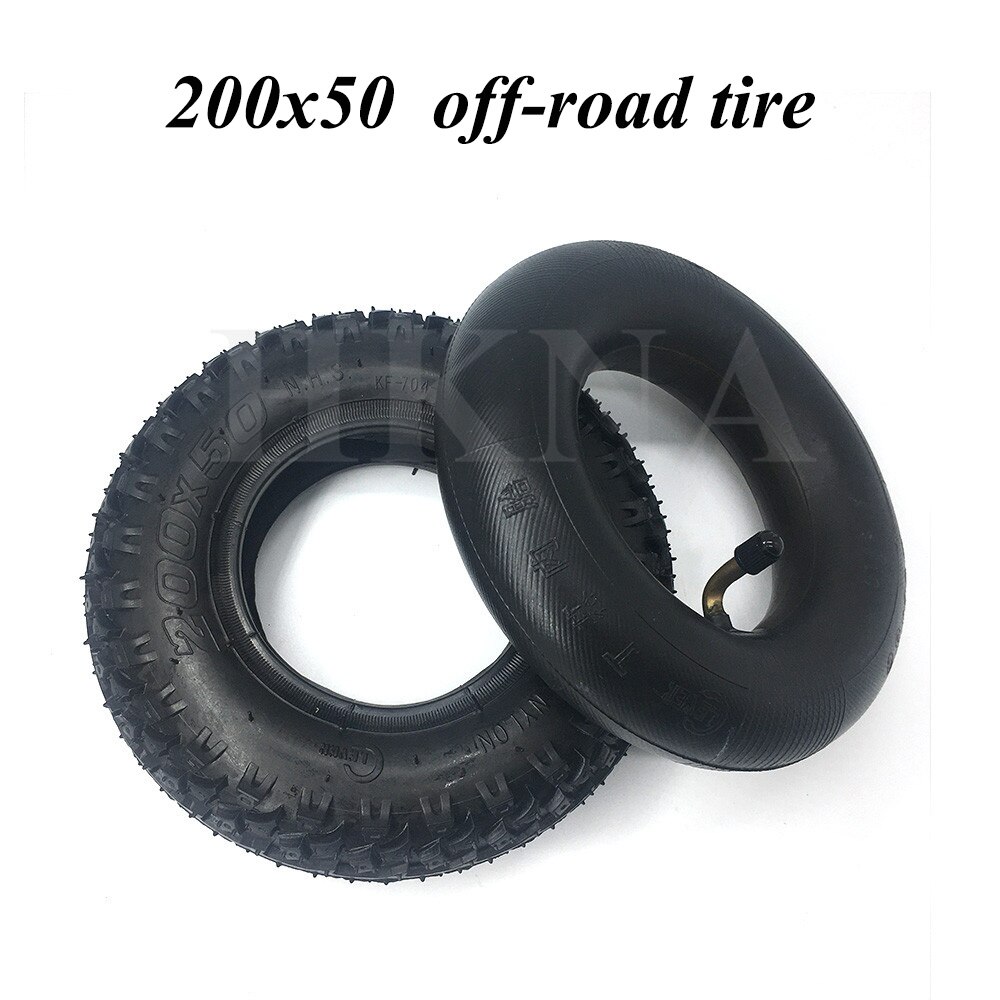 8 Inch Tire Electric Scooter 200x50 Inner Tube 8x2 Tyre Part for Razor Scooter E100 E150 E200 ESpark Crazy Cart Scooters: inner outer tire A