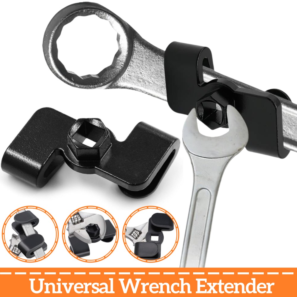Wrench Extender Adapter 1/2Inch Or 21mm Hex Drivers Universal Wrench Extender To Loosen or Tighten Stubborn Rusty Nuts and Bolts