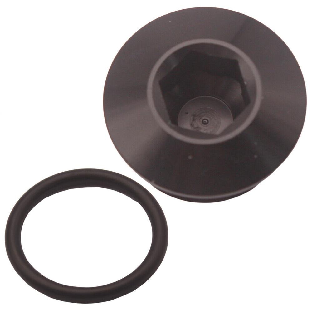 Aluminium 12 EEN 12-EEN ORB Socket Plug Met O ring Zwart