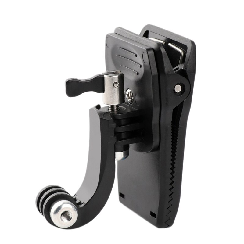 ABHU-J Shape Backpack Clip Mount for XiaoYi Gopro Hero8 7 6 5 4 Action Camera Accessories: Default Title