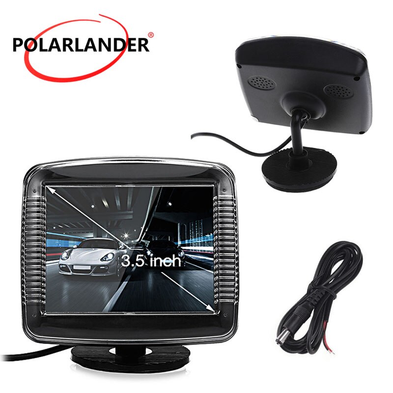 TFT LCD 3,5 zoll fahrzeug Digital farbe Auto Auto Monitor kleine Anzeige für rückfahr parkplatz Sicherung-kamera