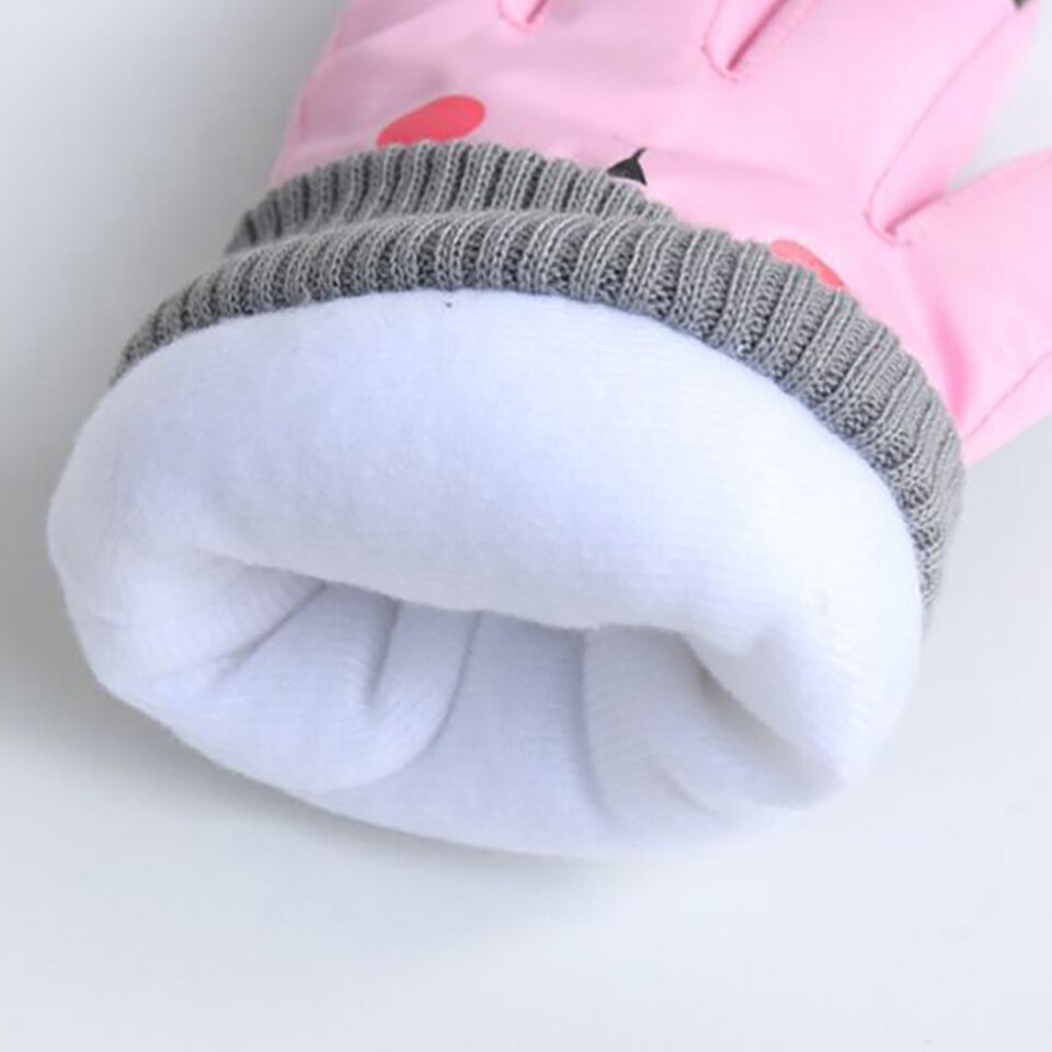 Winddicht Waterdicht Kind Ski Handschoenen Jongen Meisjes Winter Outdoor Skiën Handschoenen Warm Kinderen Ski Handschoenen Wanten Pols Warmer