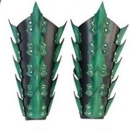 Medieval Larp Arm Guard Armor Cuff Scale PU Steampunk Gladiator Bracelet Wristband Armor Viking Warrior Knight King Gauntlet: C