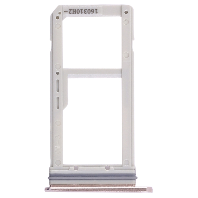 Plateau de carte double SIM pour téléphone Samsung Galaxy S7 Edge SIM1 + SIM2 + pièce de rechange pour plateau de carte Micro SD