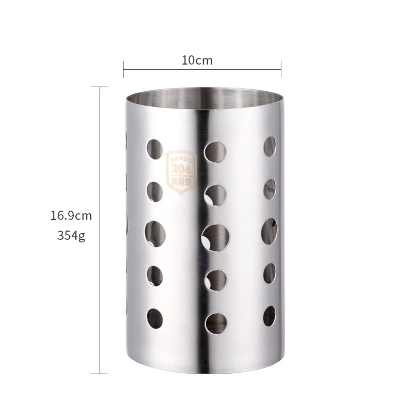 1/7pc Stainless Steel Kitchen Utensils Chopsticks Tube Soup Ladle Colander Set Gold Cooking Tool Set Egg Stirrer Kitchenware Set: 1pcs Silver