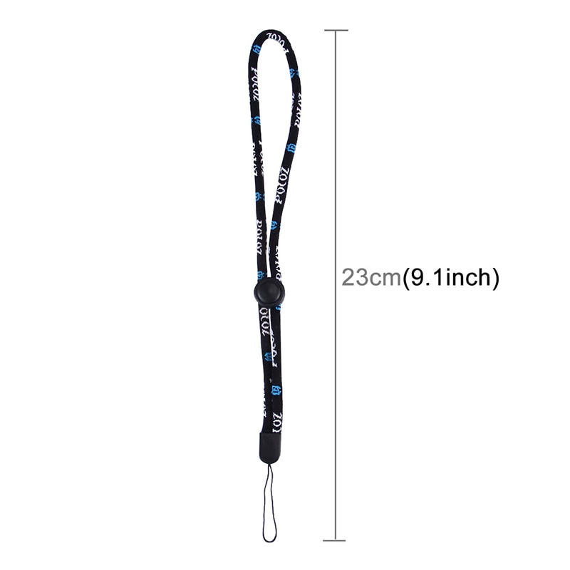 2 stuks touw hand nylon lanyard touw koord verstelbare polsband voor gopro hero 8 7 6 5 4 3+ 2 camerastatief monopod accessoires