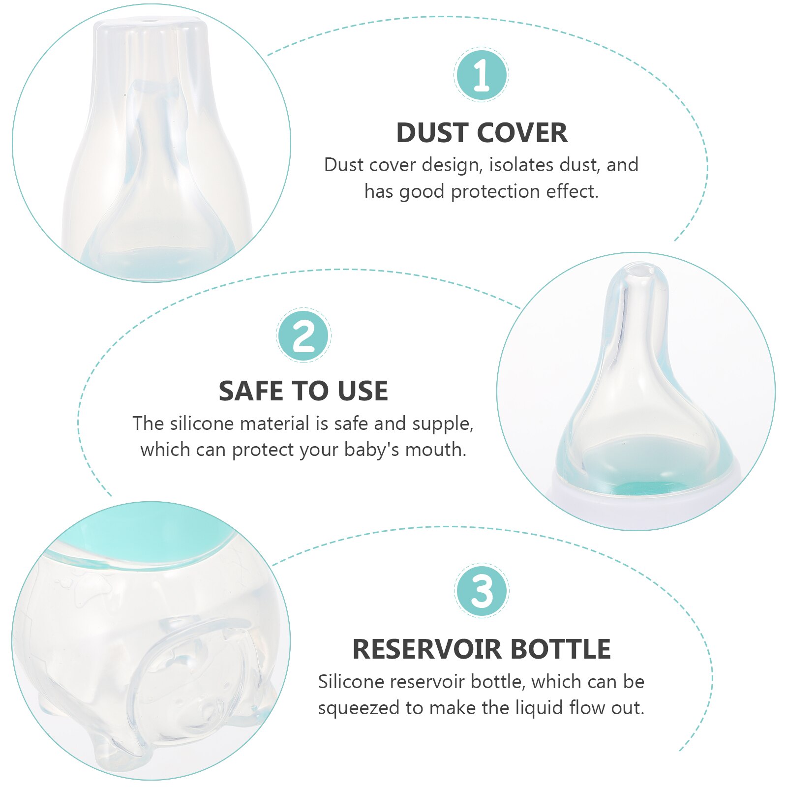 Baby Food Feeder Bottle Infant Medicine Feeder Baby Food Feeding Bottle