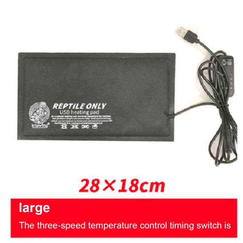 Tappetino riscaldante USB tappetino riscaldante per animali domestici con termoregolatore interruttore Timer regolabile tappetino riscaldante temperatura incubatore: 03