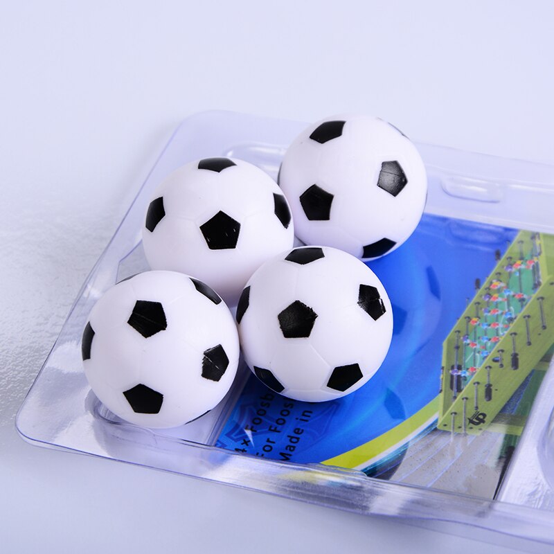 4 Pcs Foosball Tabelle Fußball Kunststoff Fußball Ball Fußball Fussball Soccerball Sport Runde Indoor Spiele