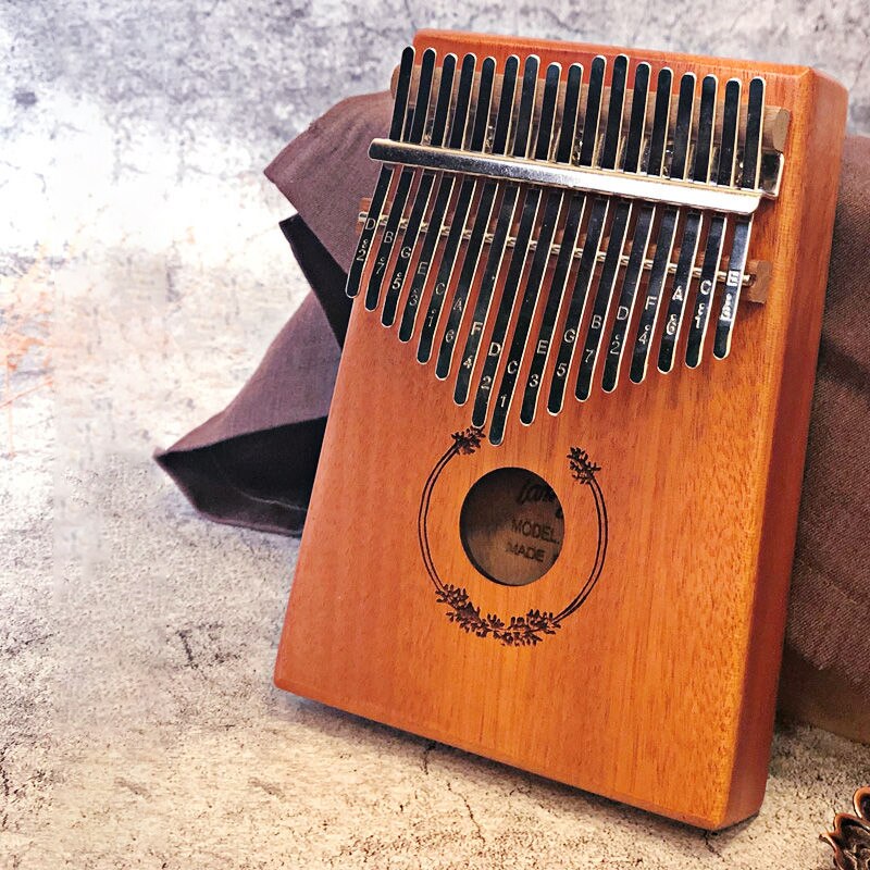 Thumb Piano 17-tone Kalimba Beginner Introduction KAlimaba Finger Piano Portable Instrument Best and Good Sound: A-4