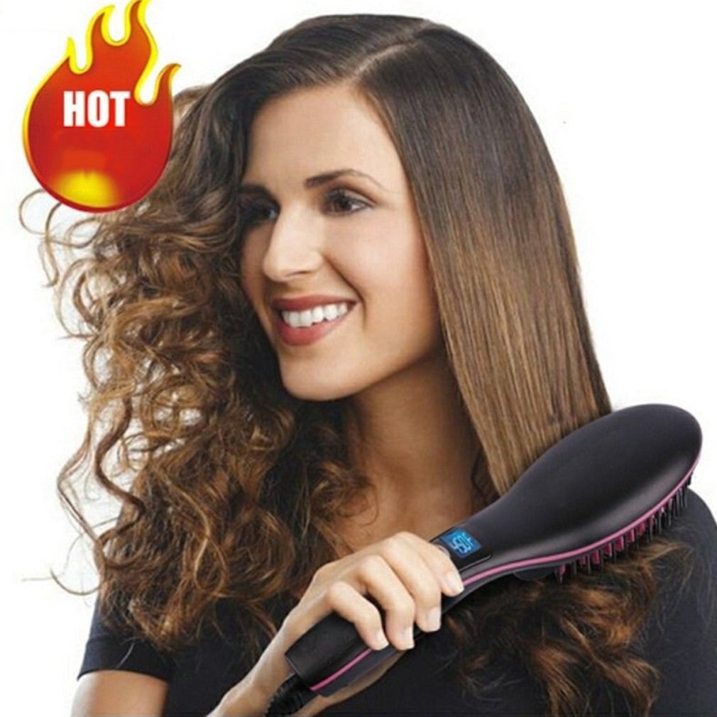 Female Negative Ion Hair Dryer Multi-Function Hair Dryer Comb Hair Comb Electric Straight Hair Air Comb