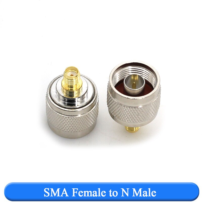 Connecteurs SMA à N, Type mâle femelle RF, adaptateur, Kit de Test, convertisseur, câbles de Transmission, connecteur N à SMA, 1 pièces