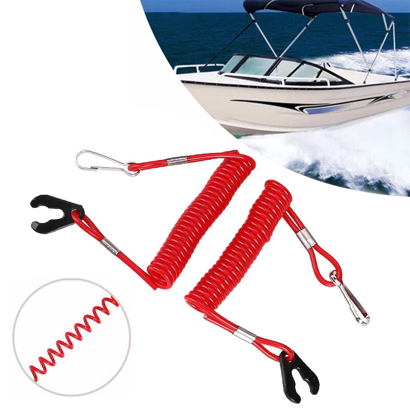 Red Stop Rope 2pcs 1.6m Red Safety Ropes Replacement For Yamaha ... – Grandado