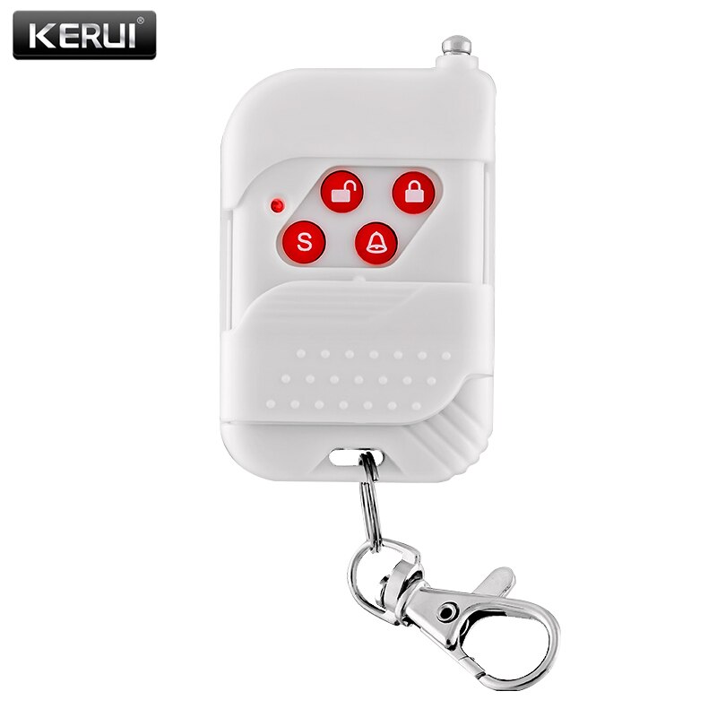 Kerui trådløs plast fjernbetjeningsknap til kerui wifi gsm pstn alarmsystemer sikkerhed hjemme 433 mhz controller