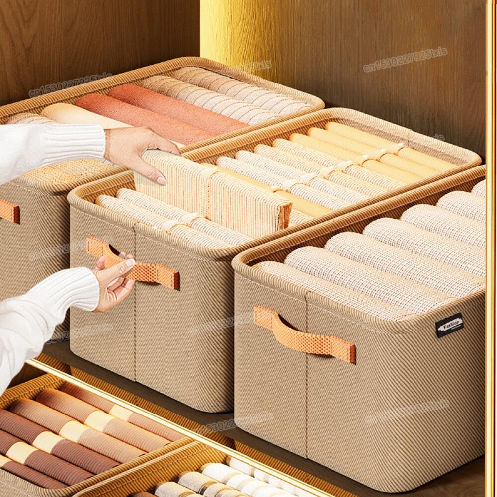 Armarios organizador de ropa, pantalones de gran capacidad, caja de almacenamiento para pantalones vaqueros, cajones de armario, ropa interior, calcetines, camiseta, organizador de guardarropa