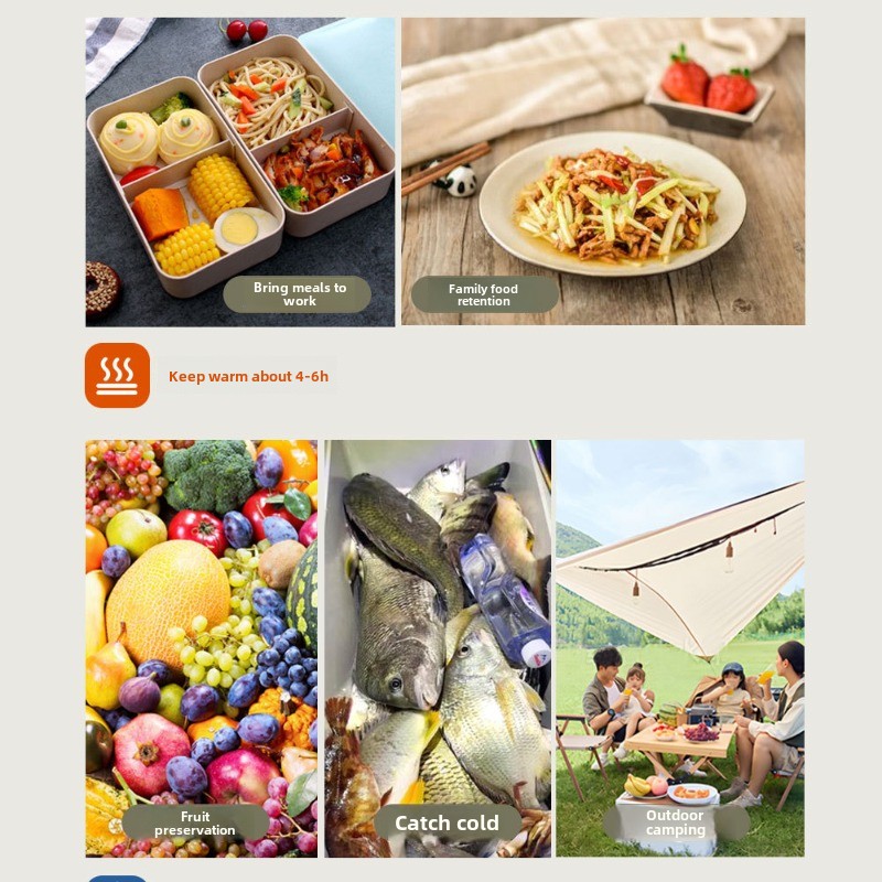 Caja de almacenamiento de alimentos calientes y fríos térmicos para exteriores de 20-36L, bolsa térmica para Picnic a prueba de fugas, bolsas de almacenamiento enfriadoras para bebidas y alimentos para acampar