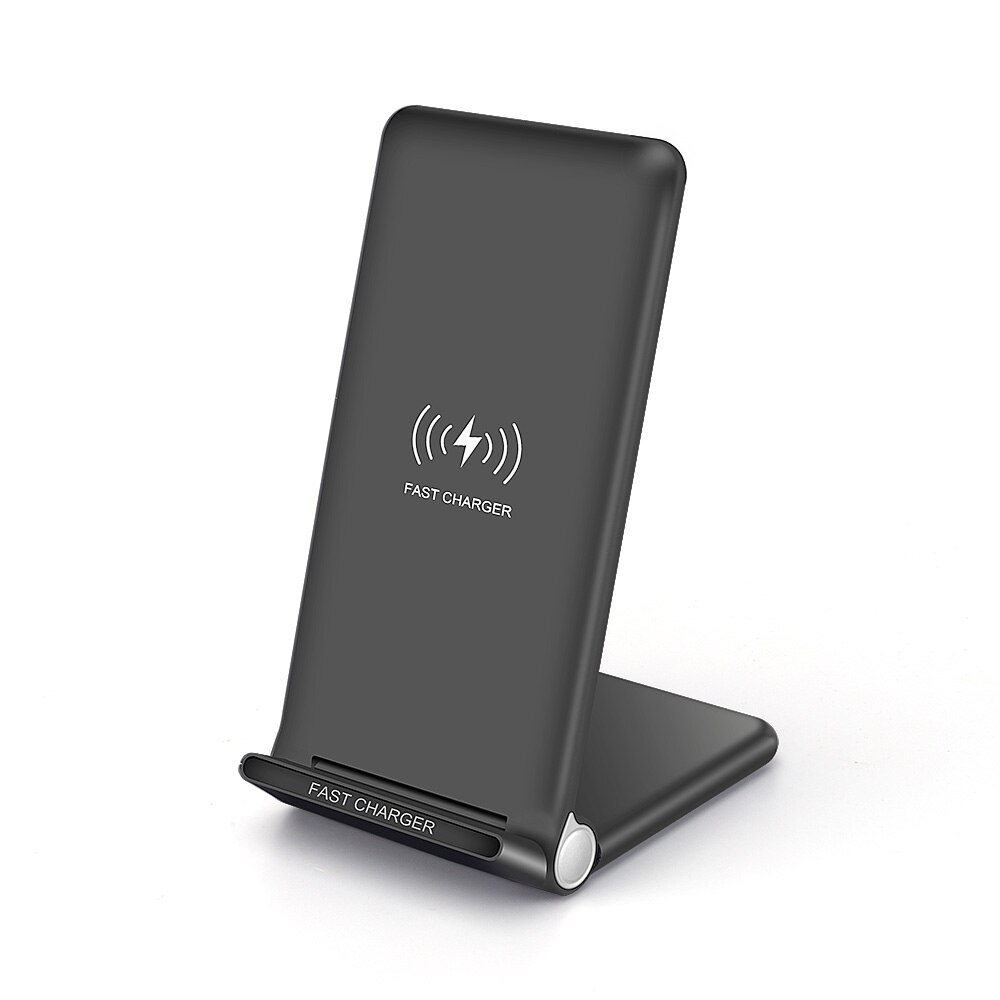 15W Snelle Draadloze Oplader Stand USB-C Qi Quick Opvouwbare 2 in 1 Opladen Pad Station Voor IPhone 11 Pro XS XR X 8 Samsung S10 S9: 15W Foldable Type C